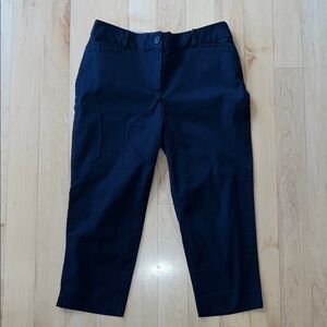 Talbots The Perfect Crop Black Capri